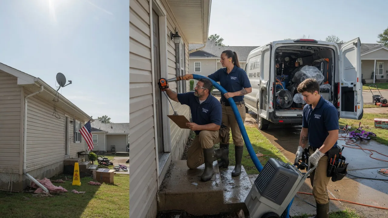 Ceiling Water Damage Restoration in Central City, KY near me